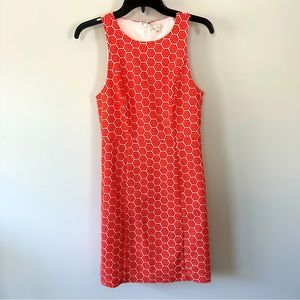 GAP Dress Orange and White Size 2